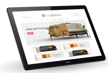 Сайт для компанії з ремонту меблів Mastercom